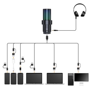 میکروفون گیمینگ کامیکا مدل EJOY UNI PRO D